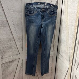 Seven7 Dark Blue Straight Leg Jeans